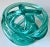 Hand=Blown Turquoise 7" Glass Knot Sculpture For Sale In New York - Image 6 of 6