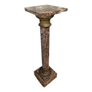 19-20c French Marble Pedestal For Sale