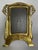 Vienna Secession style Solid cast brass picture frame with fine black cardboard stand. There is a steel wire attached for...