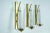 Metal Sconces in Brass and Triplex Opaline Glass in the style of Arredoluce, Italy, 1950s, Set of 3 For Sale - Image 7 of 13