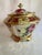 Antique Nippon Morimura Floral Moriage Biscuit Jar, Gold & Mauve For Sale - Image 13 of 15