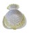 1960s Vintage Italian White Ceramic Pineapple Dish, Hand-Glazed Green Leaf — Hollywood Regency For Sale - Image 5 of 5