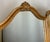 Metal Vintage French Louis Style Oak Dressing Table with Mirror For Sale - Image 7 of 13