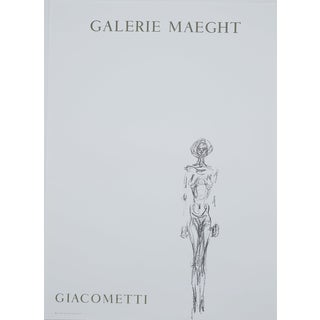 Alberto Giacometti, Nude Woman, Lithograph For Sale