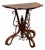 Late Victorian Polished Rosewood Bent Wood Scrolling Console Table Attributed to Thonet For Sale
