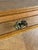 1970s Oak Slant-Front Bureau Writing Desk With Storage Mid-Century Modern 1970s For Sale - Image 5 of 11