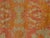 Antique Oushak Carpet, Handmade Turkish Oriental Rug, Saffron, Coral, Light Blue For Sale - Image 11 of 17