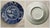 Mid 20th Century Mid 20th Century Blue and White Plate Collection- Set of Six For Sale - Image 5 of 11