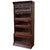 Wood Legacy 5 Stack Barrister Bookcase - Brown Walnut For Sale - Image 7 of 10