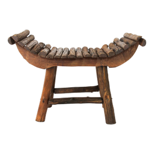 Antique Handmade Wood Stool