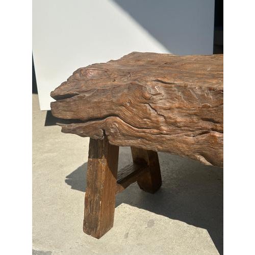 Small Side Table in Asian Teak For Sale - Image 13 of 18