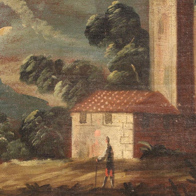 Italian Artist, Seascape, 1770, Oil on Canvas For Sale - Image 12 of 15