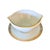 Ceramic Porcelain Dinner Set with Pure Gold Details, 1957, Set of 26 For Sale - Image 7 of 8