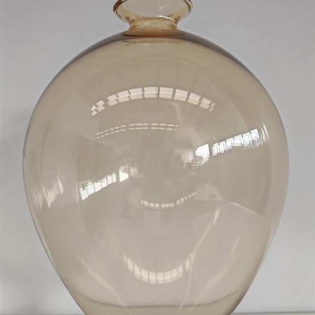 Monumental Veronese Vase Mod. 1633 by Vittorio Zecchin for Venini, 1920s For Sale - Image 3 of 15