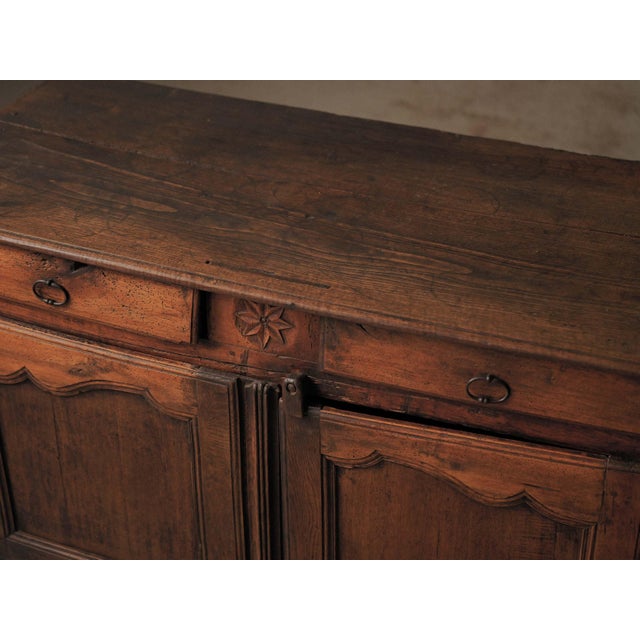 Antique French Provincial Oak Buffet, 1800s For Sale - Image 14 of 18