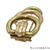 Mid-Century Modern 14k (585) Yellow and Rose Gold Vintage Brooch / Pin For Sale - Image 3 of 9