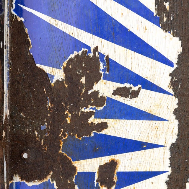 Metal 20th Century Motor Bp Spirit Enamel Advertising Sign For Sale - Image 7 of 11