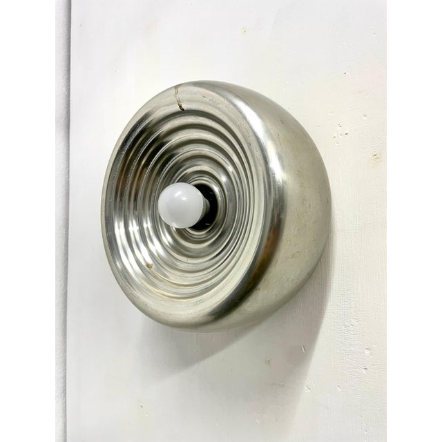 Metal Padina Wall Lamps by Achille Castiglioni for Flos, 1960s, Set of 2 For Sale - Image 7 of 7