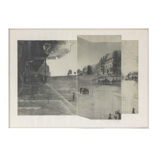 Peter Milton "Passage Iv" Etching, 1975 For Sale