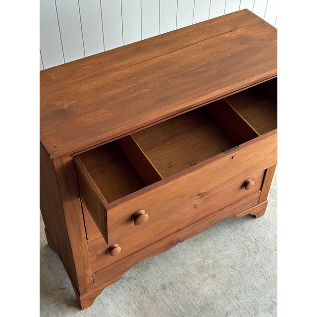 Late 19th Century Antique Pine Chest of Drawers For Sale - Image 12 of 18