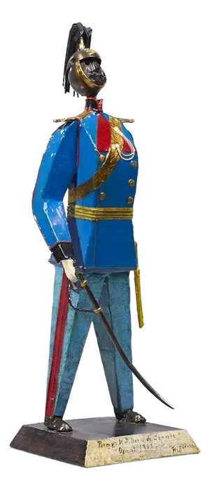 Manuel Felguérez Mid-Century Mexican Metal Toy Soldier (1 of 7)