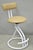 Postmodern Vintage Postmodern Memphis Style White Tubular Metal Swivel Bar Stools - A Pair For Sale - Image 3 of 17
