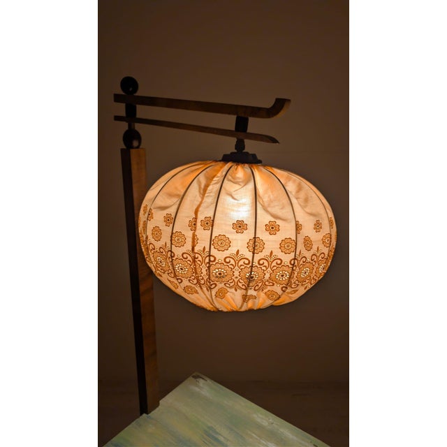 Art Deco Floor Lamp with Table and Bar For Sale - Image 16 of 18