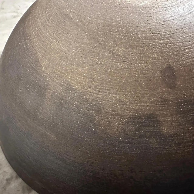 1960s 1960s Organic Modern Stoneware Large Bowl by Nanni Valentini for Ceramica Arcore For Sale - Image 5 of 12