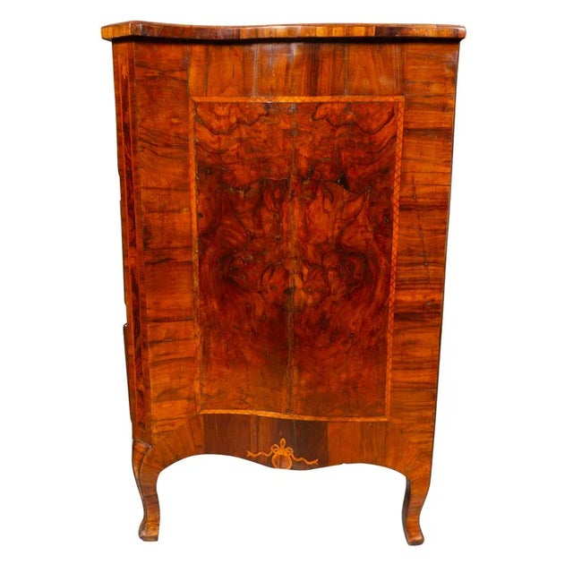 Italian Rococo Walnut Commode For Sale In Boston - Image 6 of 12