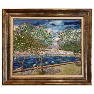 Avel, Cadaques, 2023, Oil on Canvas, Framed For Sale