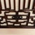 Brown Pair of Antique Chinese Carved Hardwood Lattice Panels For Sale - Image 8 of 11