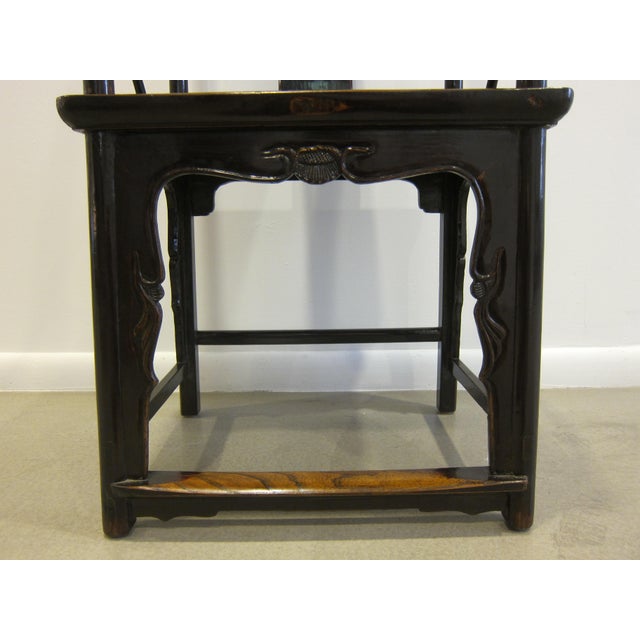19th Century Chinese Official Hat Chair For Sale - Image 9 of 11