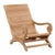 Outdoor Teak Slatted Ahmi Chair For Sale