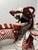 1950s 1950s Vintage White/Red Ceramic Dragon Feng Shui Sculpture Chinese Zodiac Décor For Sale - Image 5 of 11