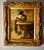 Antique Oil on Canvas Painting W/Ornate Gold Frame For Sale - Image 4 of 13