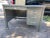 1940s Vintage mid century modern metal tanker desk in good vintage condition, it has filling drawers, see pictures for...