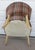 Cocktail Side Chair Mid Century Modern Plaid For Sale - Image 12 of 13