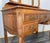 Vintage French Louis Style Oak Dressing Table with Mirror For Sale - Image 9 of 15
