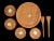 Chestnut 1970s Teak Wood Salad Bowls and Serving Utensils, Set of 7 For Sale - Image 8 of 10