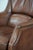 Cognac Brown Cowhide Armchair For Sale - Image 10 of 15