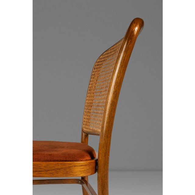 Set of Four (4) Bentwood Model 811 Styled Dining Chairs in the Manner of Josef Frank & Josef Hoffmann for Stendig, Usa, C. 1970s For Sale - Image 13 of 17