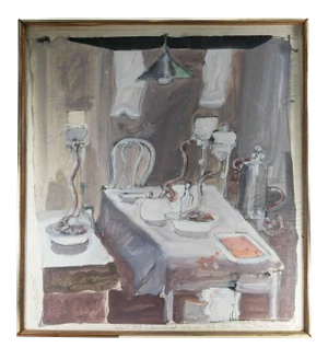 Watercolor Gouache Painting by American Artist Robert Andrew Parker