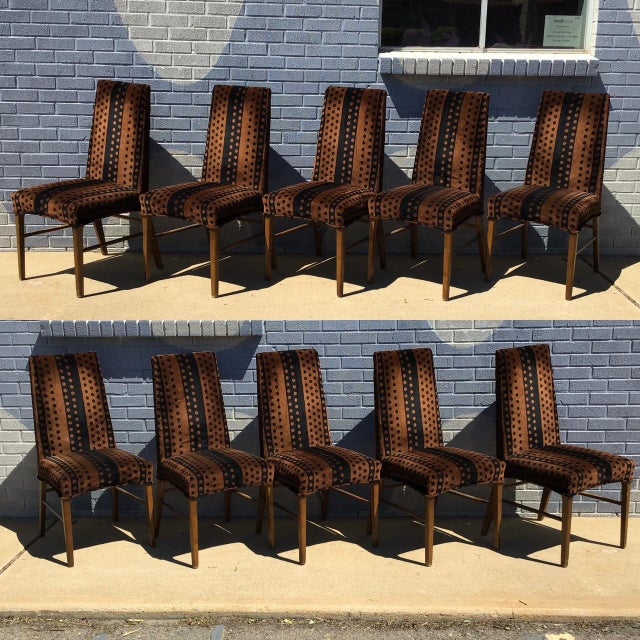 Mid- Century Pair of Mod Dining Chairs For Sale - Image 11 of 11