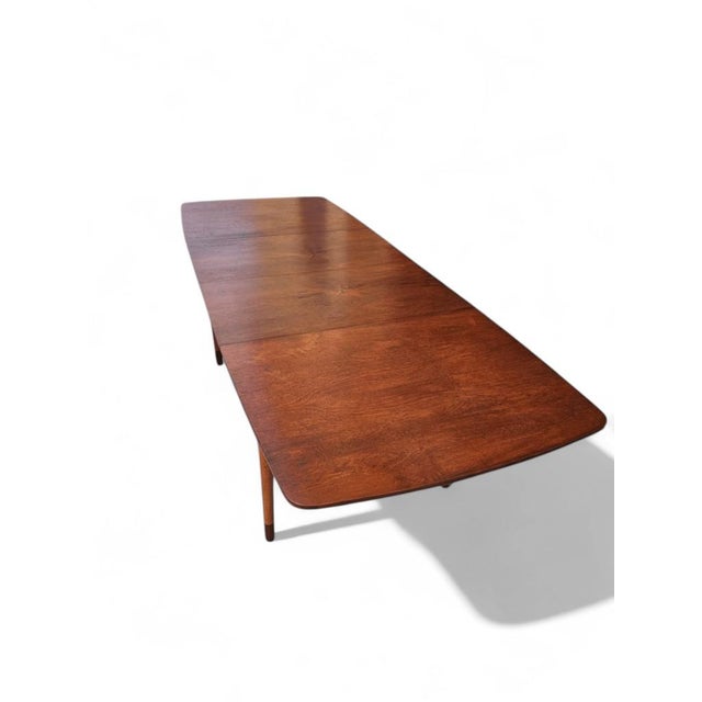 The Bovirke Dining Table in Teak with Double Extensions by Finn Juhl for Bovirke, Danmark, 1940s For Sale - Image 14 of 18