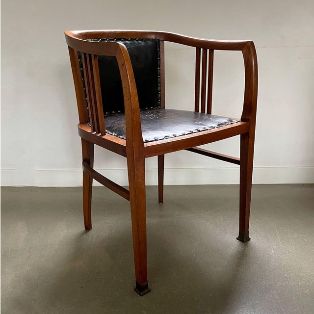 Vienna Secession Art Deco Chair, Austria, 1900s For Sale - Image 17 of 17