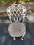 Vintage Hollywood Regency Metal and Glass Garden Dining Set, 5 Pieces For Sale In Atlanta - Image 6 of 8