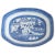 Mid 19th Century Chinese Export Blue & White Canton Porcelain Platter For Sale - Image 5 of 5