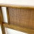 Brown Mid-Century Walnut & Cane Front Headboard- King For Sale - Image 8 of 12