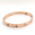Cartier Love Bracelet in 18k Rose Gold - Size 18 For Sale In Phoenix - Image 6 of 11
