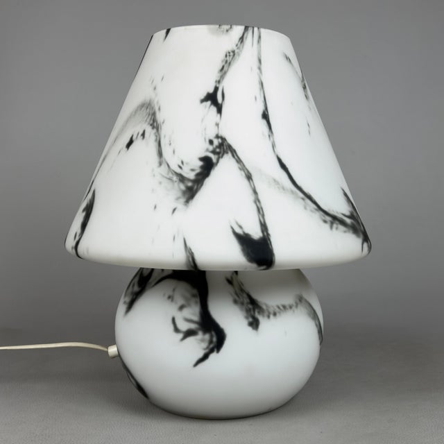 Murano Glass Mushroom Table Lamp, 1970s For Sale - Image 4 of 13